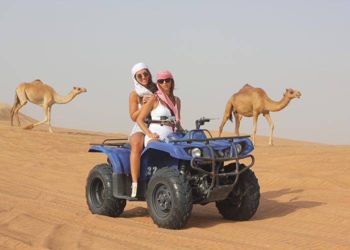 Quad Biking Tour in Red Dunes Dubai