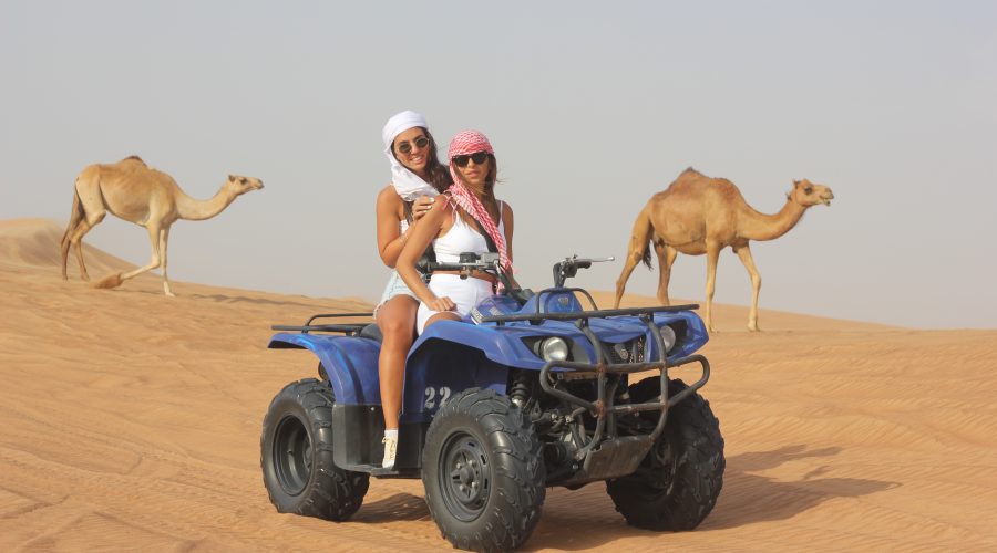 Quad Biking Tour in Red Dunes Dubai