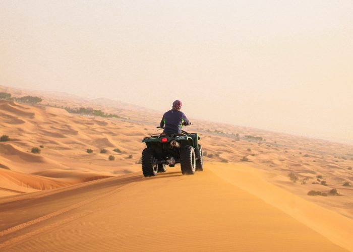 Quad Biking Dubai Desert