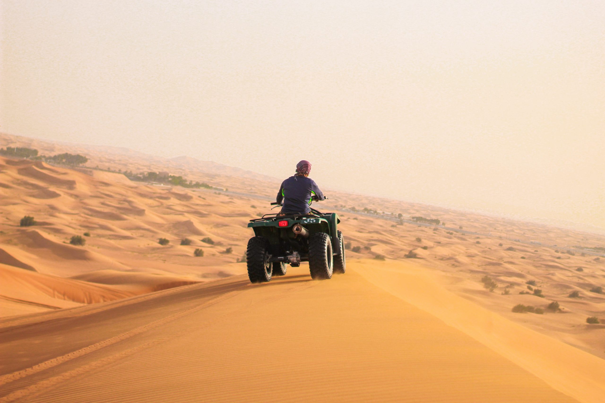 Quad Biking Dubai Desert